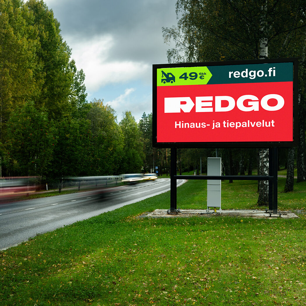 Ulkomainonta Redgo